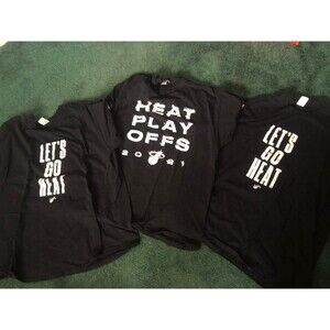 Miami Heat playoff t shirt bundle